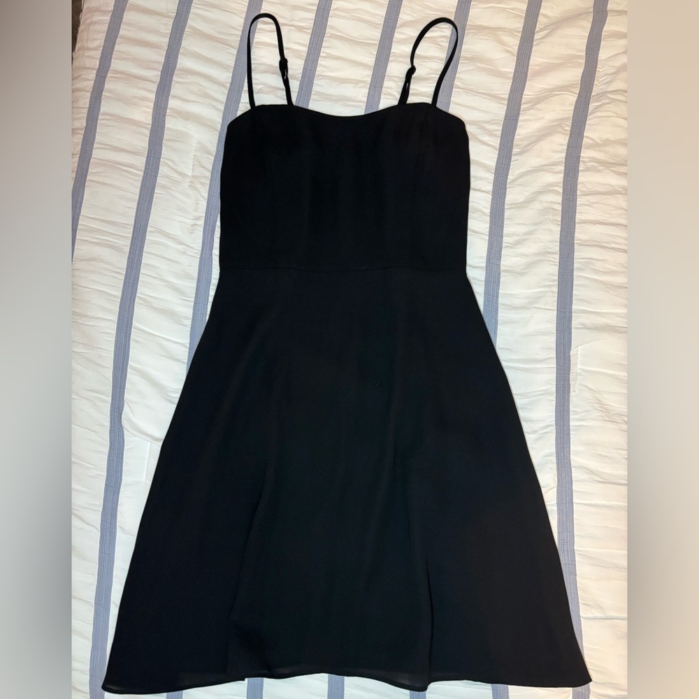 Sunday Best Strapless Black Dress